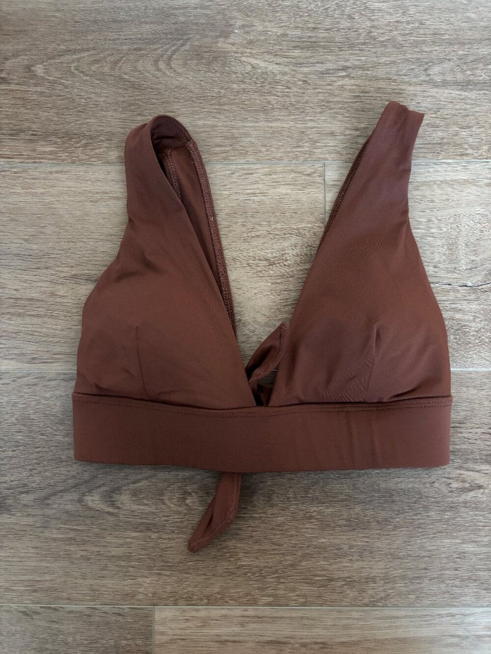 Everlane Renew Brown Nikini Top - Size Small